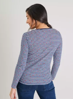 MATERNITY Heart Stripe T-Shirt 2 Pack - 10 -Fit In Dress Sales tuc139920274 Multi20Coloured R Z004A