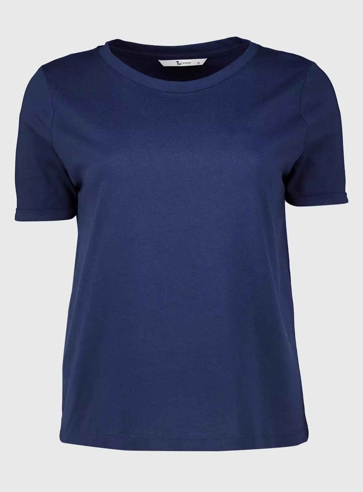 Navy Regular Fit Crew Neck T-Shirt - 24 2 Navy Regular Fit Crew Neck T-Shirt - 24 - Image 2