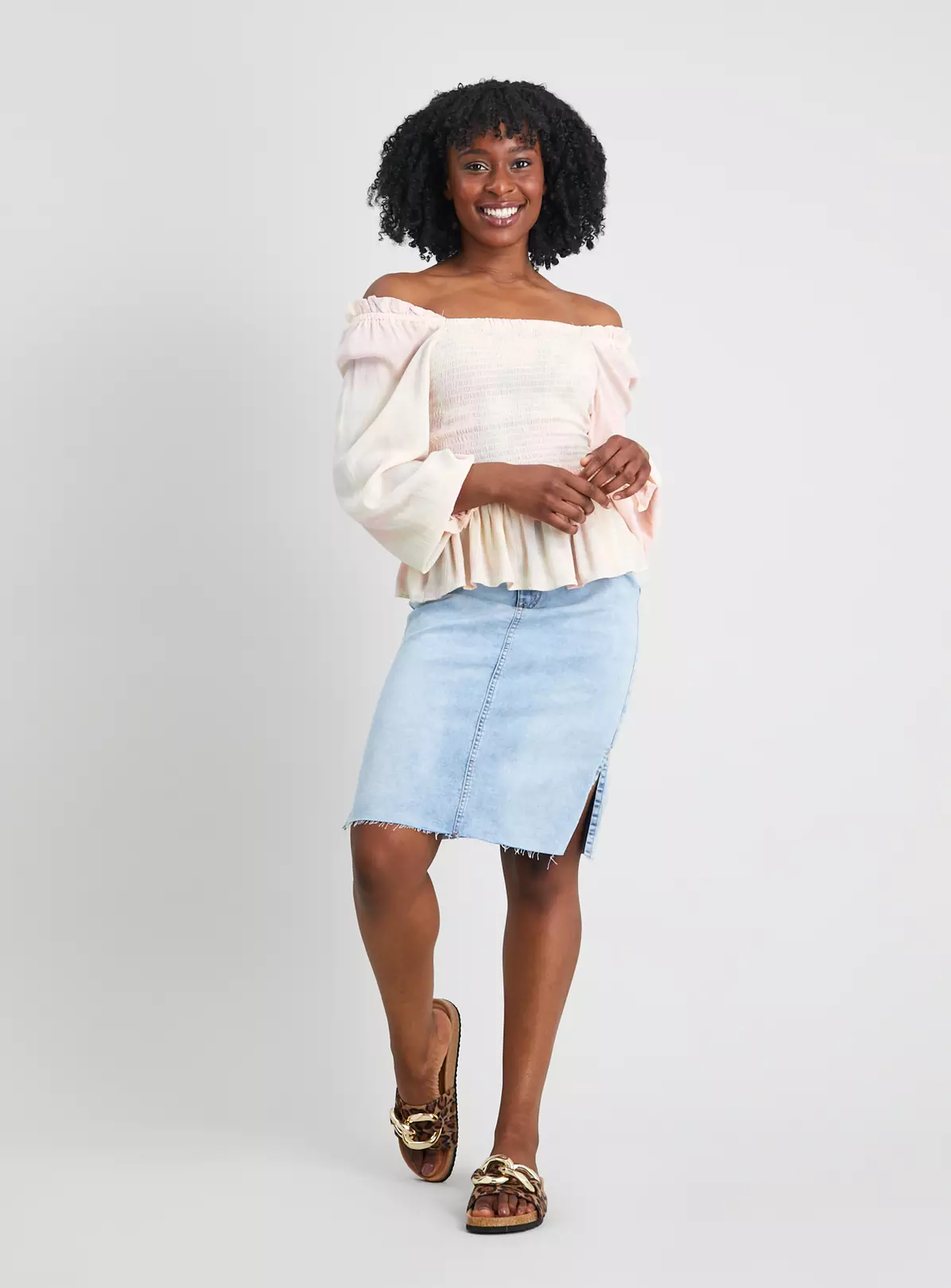 Pink Tie Dye Bardot Top - 16 2 Pink Tie Dye Bardot Top - 16 - Image 2