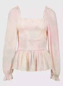 Pink Tie Dye Bardot Top - 16 7 Pink Tie Dye Bardot Top - 16 -Fit In Dress Sales tuc140645214 Multi20Coloured R Z003A