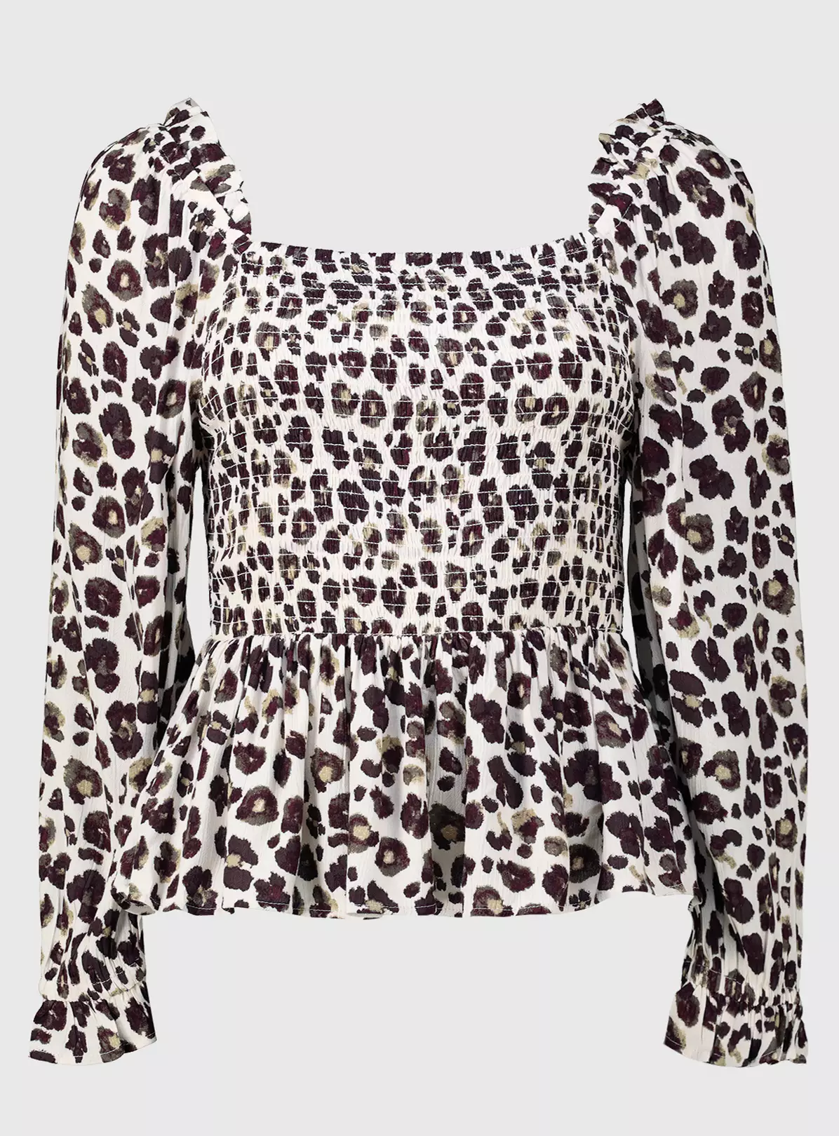 Mono Animal Print Bardot Top - 10 4 Mono Animal Print Bardot Top - 10 - Image 4