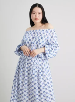 White Broderie Bubble Hem Coord Top - 18