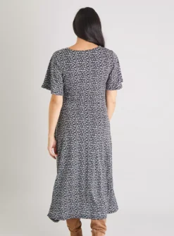 MATERNITY Mono Ditsy Floral Wrap Midi Dress - 22 7 MATERNITY Mono Ditsy Floral Wrap Midi Dress - 22 -Fit In Dress Sales tuc140657928 Mono R Z004A