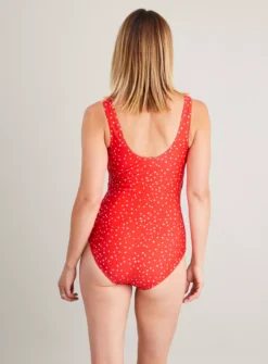 Red Polka Dot Wrap Swimsuit - 22 7 Red Polka Dot Wrap Swimsuit - 22 -Fit In Dress Sales tuc140877656 Red R Z004A 1