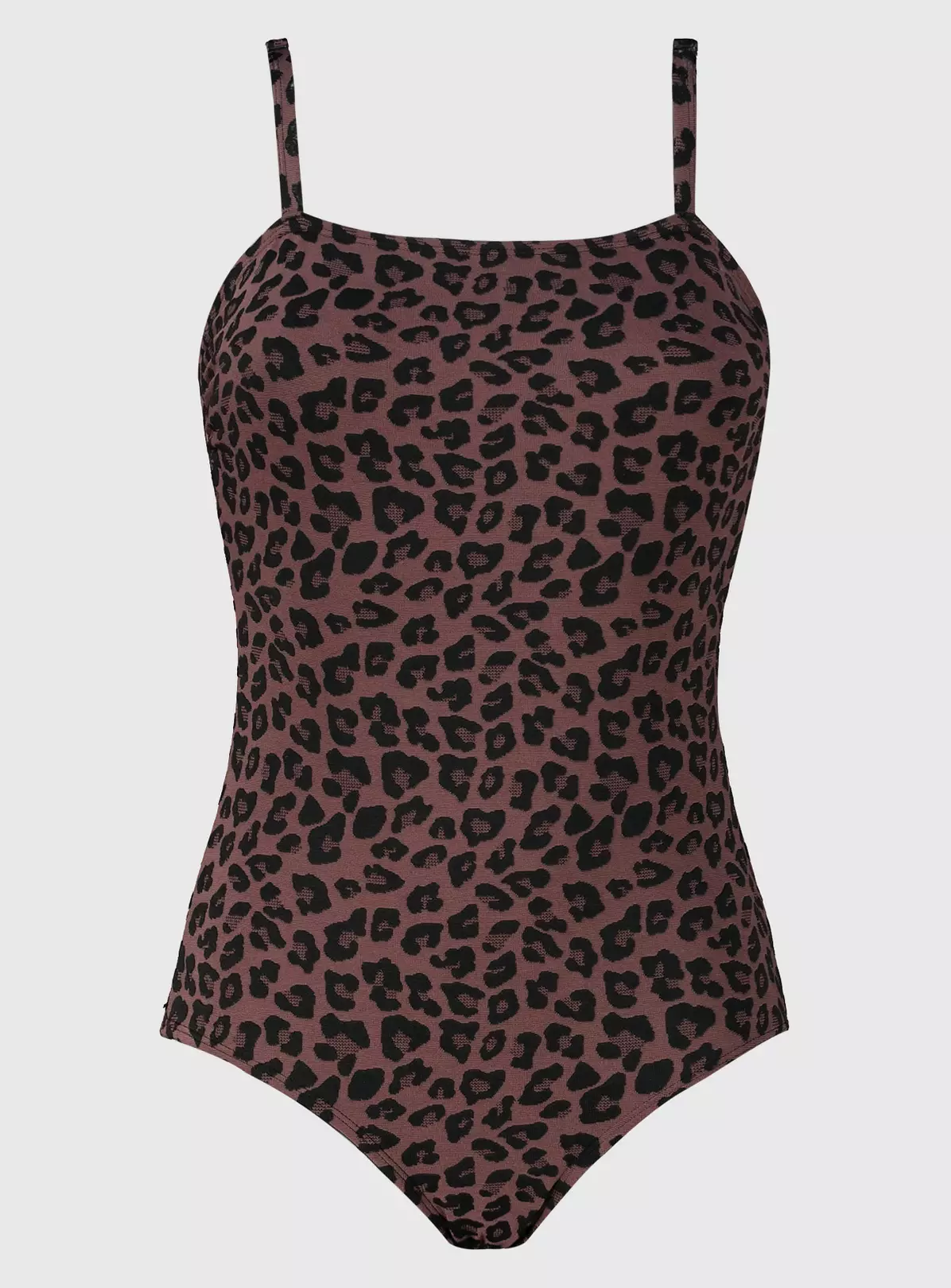 Plum Textured Animal Print Swimsuit - 22 3 Plum Textured Animal Print Swimsuit - 22 - Image 3