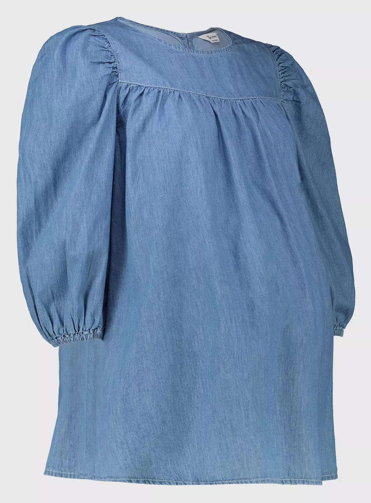 MATERNITY Blue Denim Blouse - 18 3 MATERNITY Blue Denim Blouse - 18 - Image 3