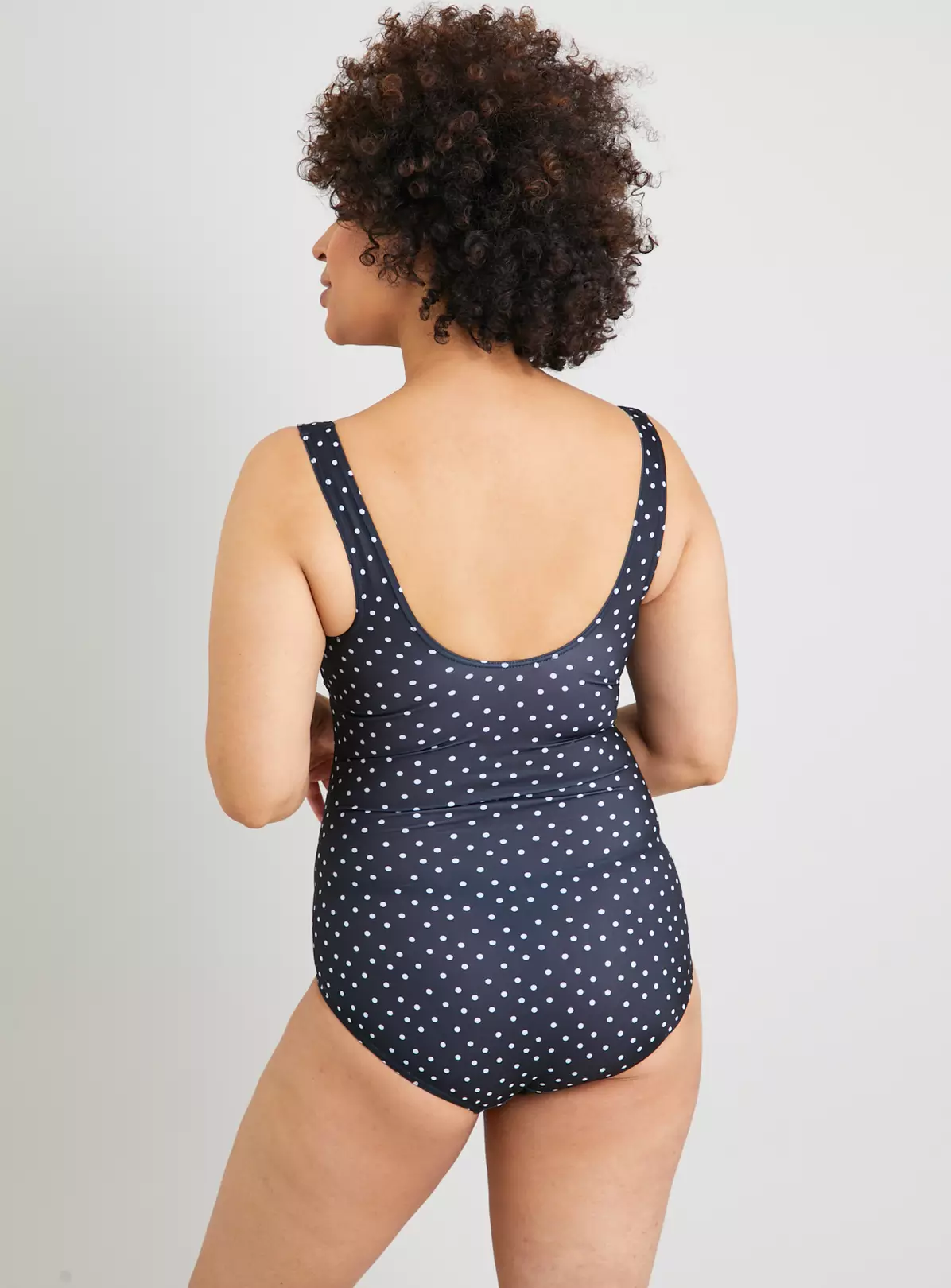 Black Polka Dot Post Surgery Swimsuit 8 3 Black Polka Dot Post Surgery Swimsuit 8 - Image 3