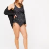 MATERNITY Black Polka Dot Tankini Bottoms 16
