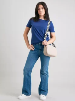 Navy Crew Neck Regular Fit T-Shirt - 16