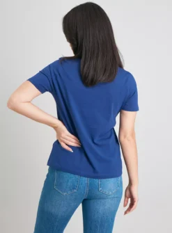 Navy Crew Neck Regular Fit T-Shirt - 16 7 Navy Crew Neck Regular Fit T-Shirt - 16 -Fit In Dress Sales tuc141585858 Navy R Z004A