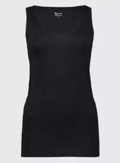 Black Longline Wide Strap Vest22 -Fit In Dress Sales tuc141614305 Black R Z003A