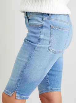 Denim Bermuda Shorts 20 7 Denim Bermuda Shorts 20 -Fit In Dress Sales tuc141676864 Light20Denim R Z004A