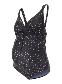 MAMALICIOUS Black Spot Maternity Swimsuit XL 7 MAMALICIOUS Black Spot Maternity Swimsuit XL -Fit In Dress Sales tuc141697147 Black R Z004A 1