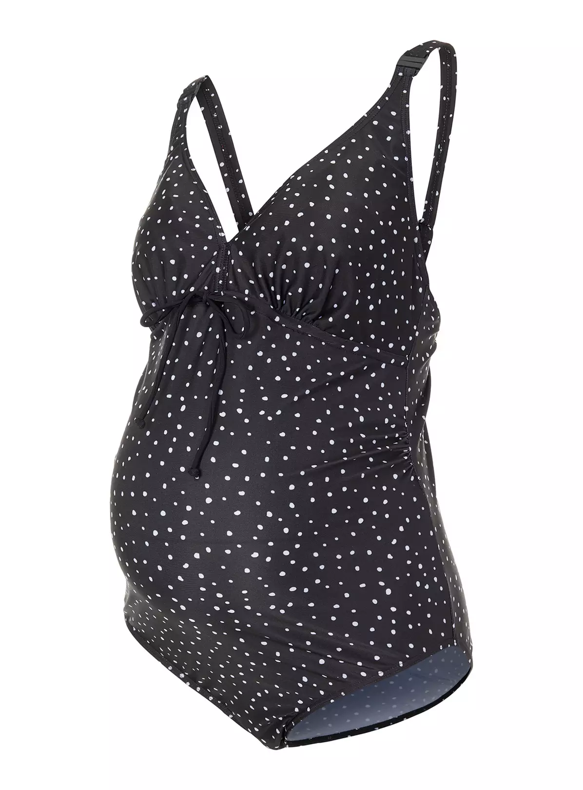 MAMALICIOUS Black Spot Maternity Swimsuit XL 4 MAMALICIOUS Black Spot Maternity Swimsuit XL - Image 4