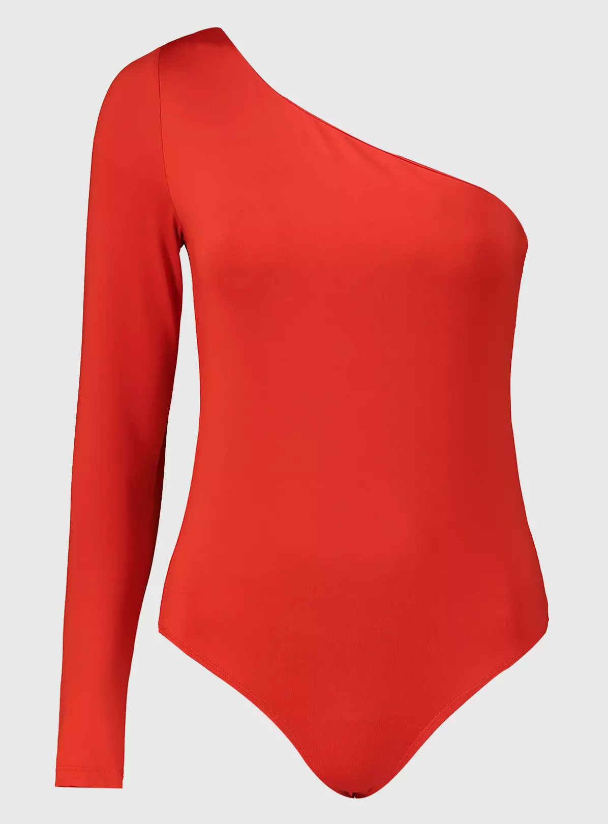 Red One Shoulder Bodysuit - 16 1 Red One Shoulder Bodysuit - 16