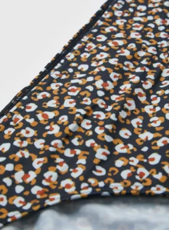 Animal Print Bikini Bottoms - 10