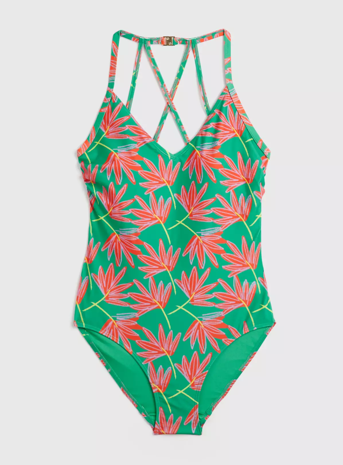 Green & Bright Floral Swimsuit 18 5 Green & Bright Floral Swimsuit 18 - Image 5