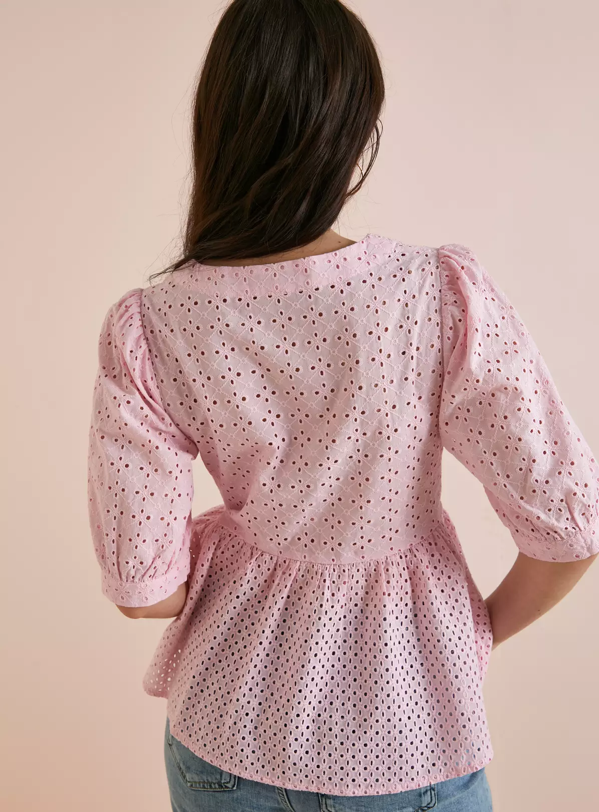 Everbelle Patched Broderie Top 12 3 Everbelle Patched Broderie Top 12 - Image 3