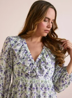 Everbelle Trellis Floral Dobby Midaxi Dress 18 7 Everbelle Trellis Floral Dobby Midaxi Dress 18 -Fit In Dress Sales tuc142230784 Multi20Coloured R Z003A