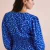 Everbelle Blue Dotty Coord Bodice Top 18