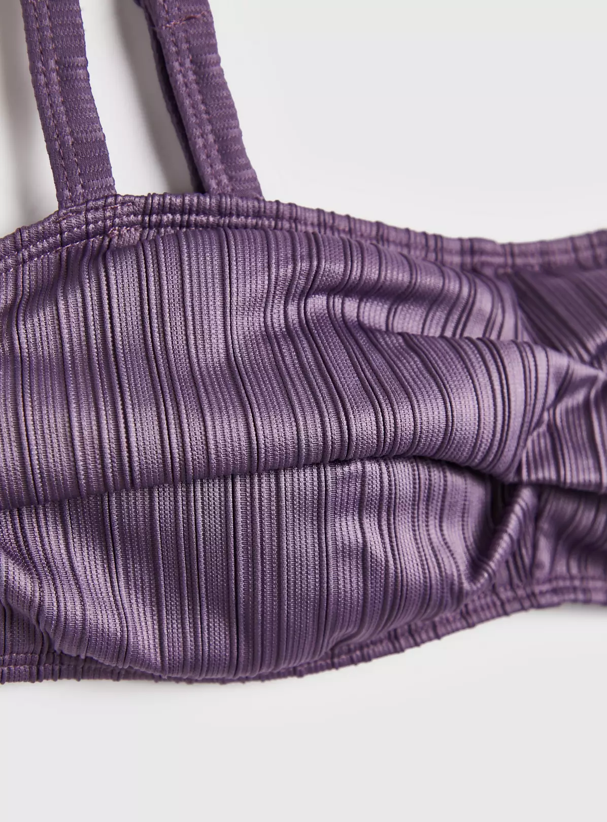 Purple Twist Front Bandeau Bikini Top 16 3 Purple Twist Front Bandeau Bikini Top 16 - Image 3