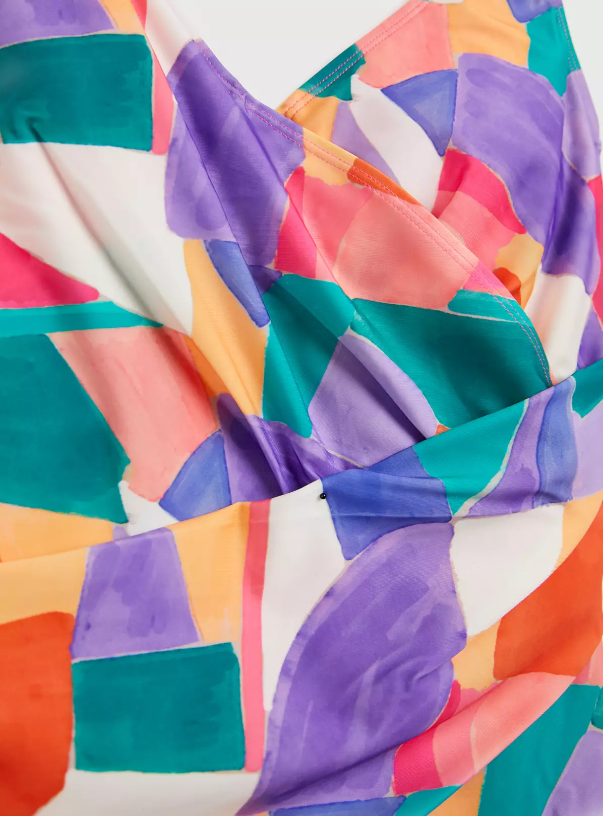 Abstract Print Wrap Swimsuit18 5 Abstract Print Wrap Swimsuit18 - Image 5