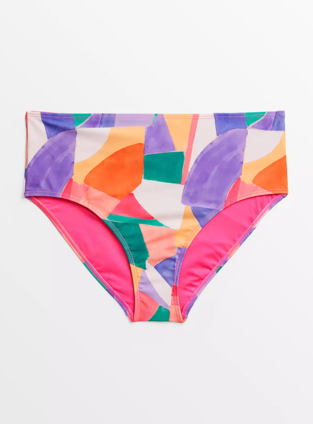 Pink Abstract Bikini Bottoms 20 1 Pink Abstract Bikini Bottoms 20