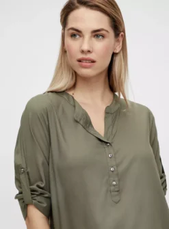 MAMALICIOUS Khaki Maternity & Nursing Tunic L/UK12 10 MAMALICIOUS Khaki Maternity & Nursing Tunic L/UK12 -Fit In Dress Sales tuc142547984 Green R Z003A