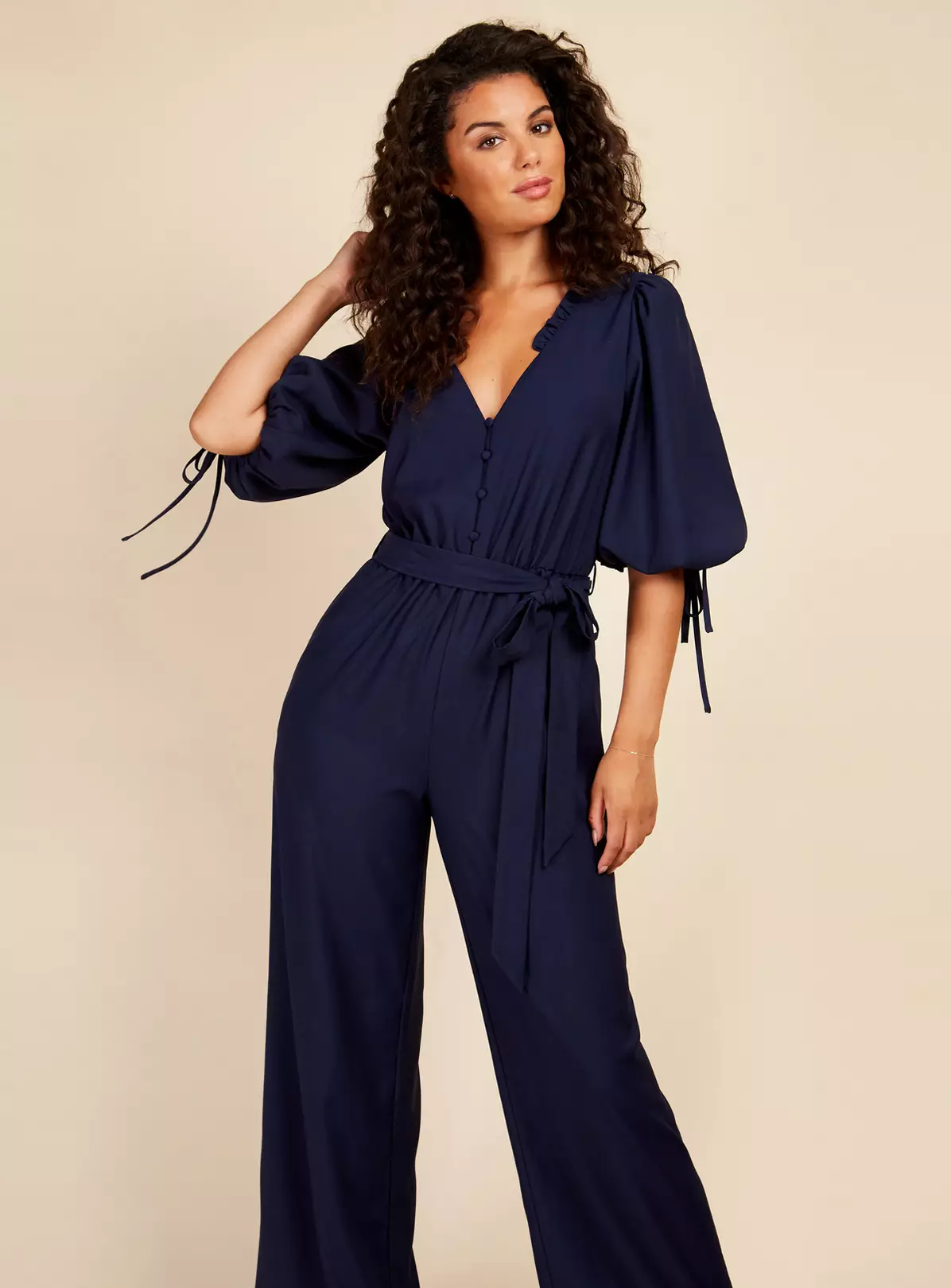 LITTLE MISTRESS Navy Jumpsuit 8 2 LITTLE MISTRESS Navy Jumpsuit 8 - Image 2