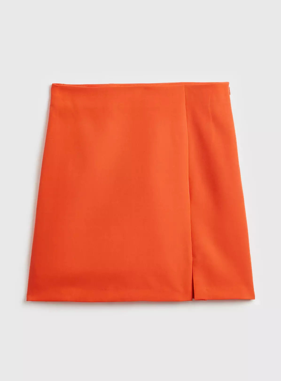Orange Side Split Mini Skirt 20 2 Orange Side Split Mini Skirt 20 - Image 2