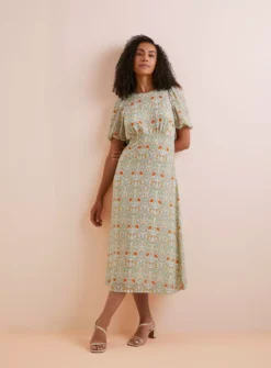 EVERBELLE Trellis Floral Dress 6 6 EVERBELLE Trellis Floral Dress 6 -Fit In Dress Sales tuc142750464 Multi20Coloured R Z001A