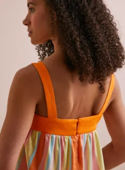 Everbelle Candy Stripe Smock Style Cami Top 16 -Fit In Dress Sales tuc142751168 Multi20Coloured R Z003A 1