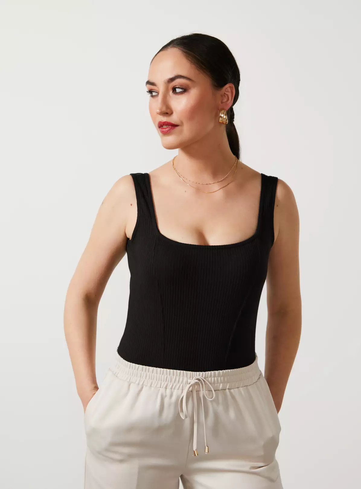 For All The Love Square Neck Contour Bodysuit 18 6 For All The Love Square Neck Contour Bodysuit 18 - Image 6