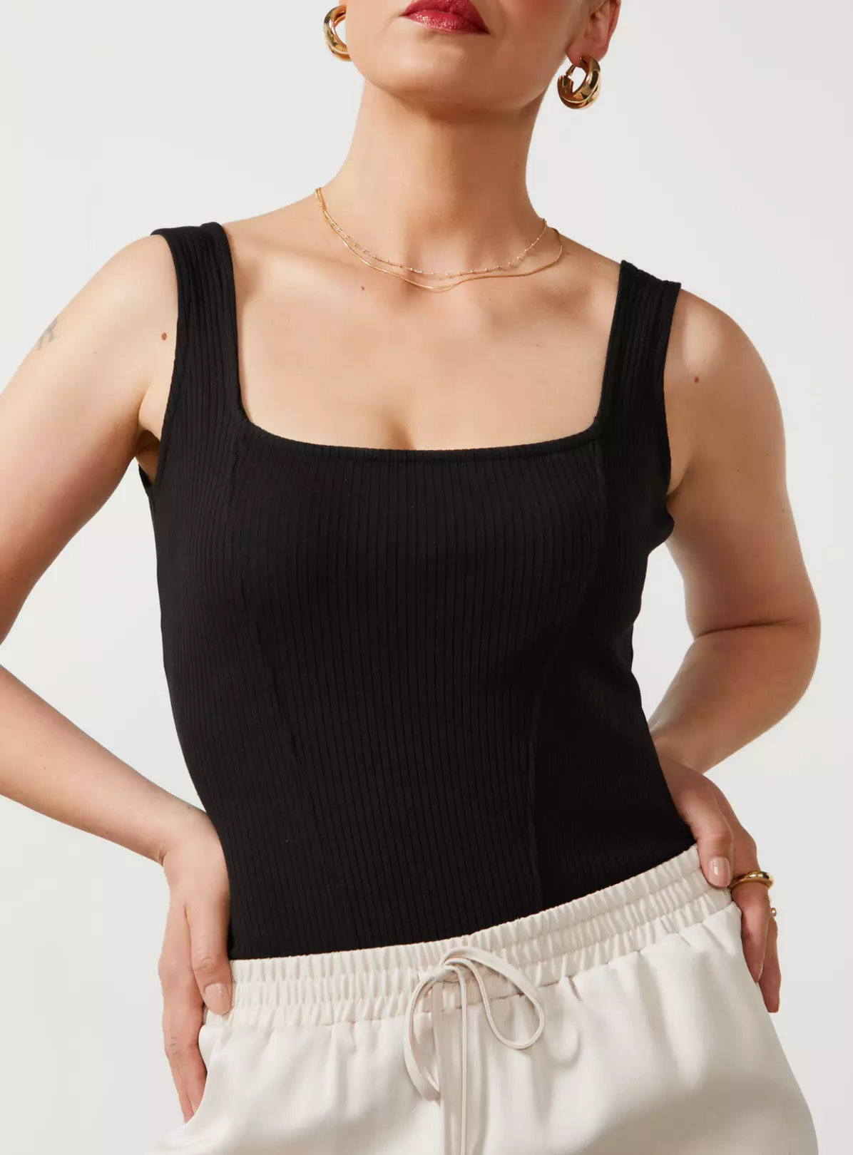 For All The Love Square Neck Contour Bodysuit 18 5 For All The Love Square Neck Contour Bodysuit 18 - Image 5