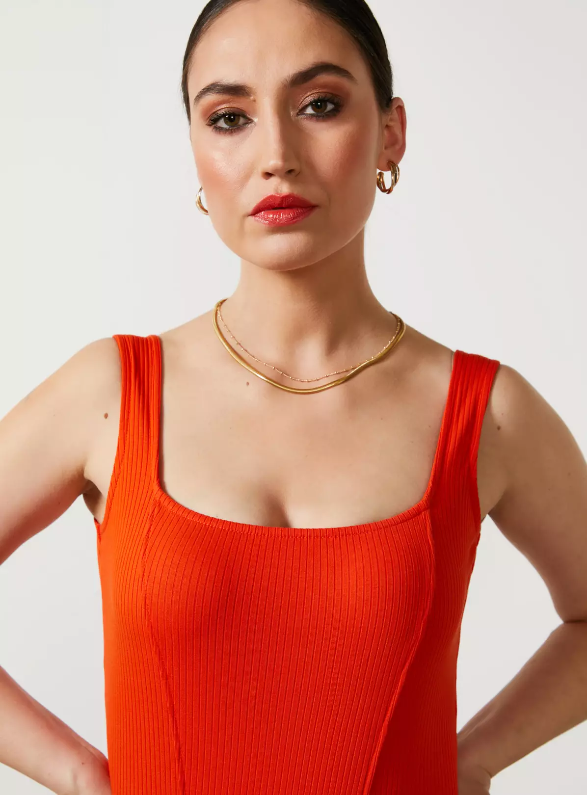 For All The Love Square Neck Contour Bodysuit 6 3 For All The Love Square Neck Contour Bodysuit 6 - Image 3