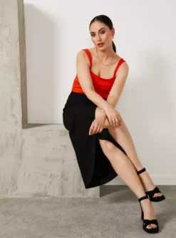 For All The Love Square Neck Contour Bodysuit 6