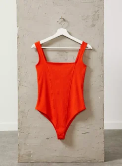 For All The Love Square Neck Contour Bodysuit 6 9 For All The Love Square Neck Contour Bodysuit 6 -Fit In Dress Sales tuc142758757 Red R Z006A