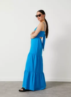 For All The Love Tiered Maxi Dress 6 9 For All The Love Tiered Maxi Dress 6 -Fit In Dress Sales tuc142760540 Blue R Z001A