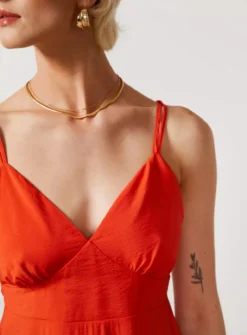 For All The Love Tiered Maxi Dress 18 -Fit In Dress Sales tuc142760574 Red R Z002A