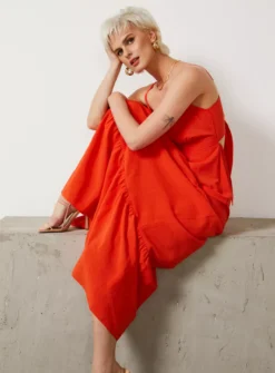 For All The Love Tiered Maxi Dress 18 -Fit In Dress Sales tuc142760574 Red R Z004A