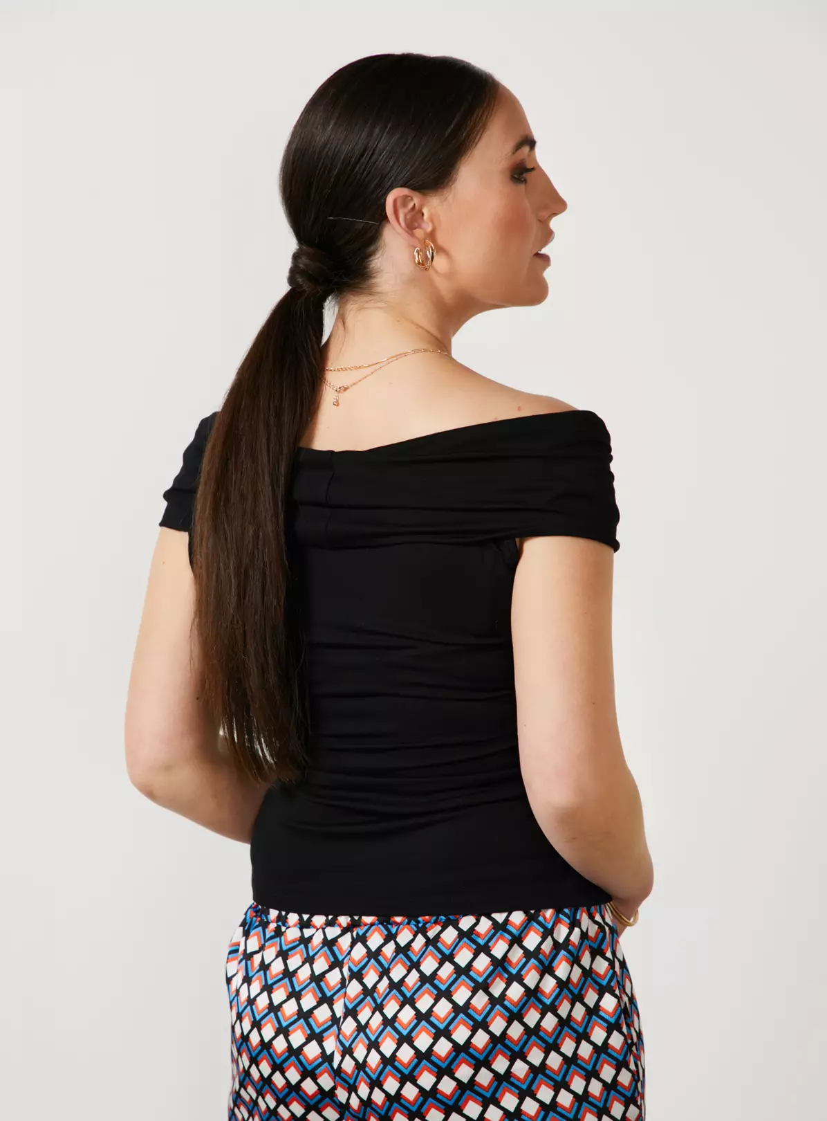 For All The Love Off The Shoulder Bardot Wrap Top 16 2 For All The Love Off The Shoulder Bardot Wrap Top 16 - Image 2