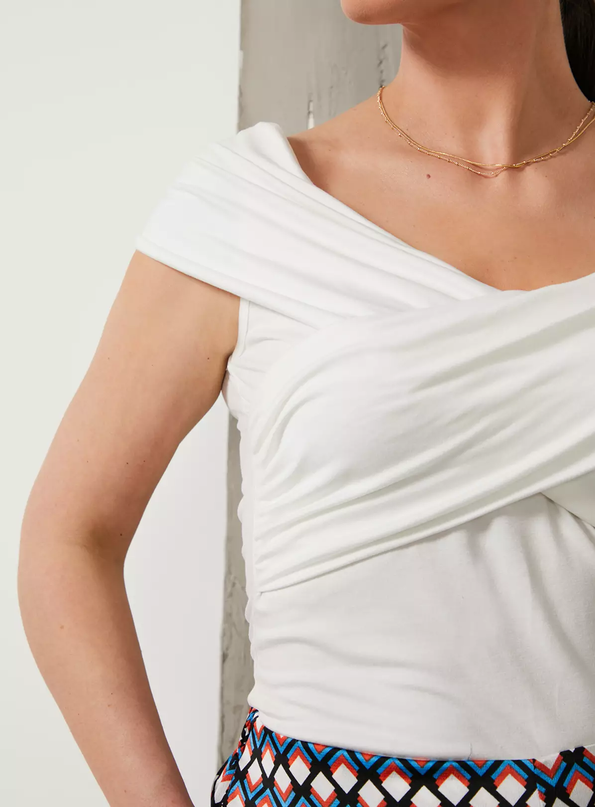 For All The Love Off The Shoulder Bardot Wrap Top 18 4 For All The Love Off The Shoulder Bardot Wrap Top 18 - Image 4