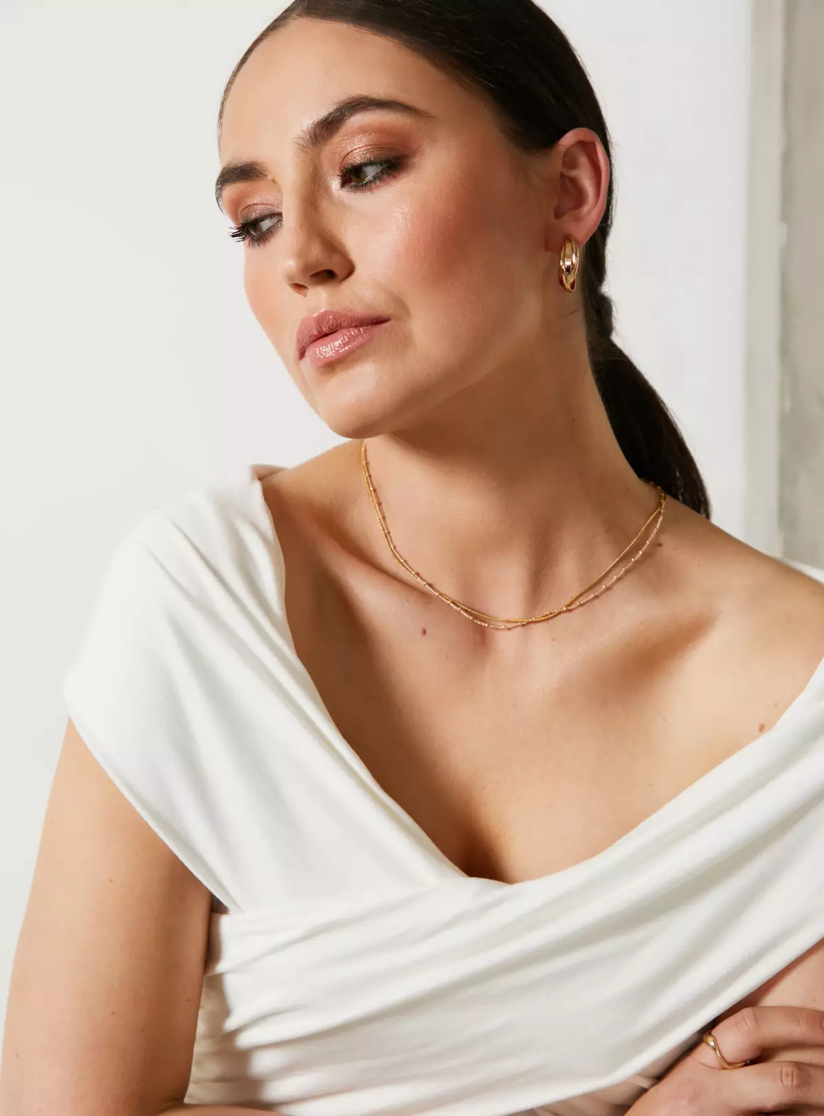 For All The Love Off The Shoulder Bardot Wrap Top 18 5 For All The Love Off The Shoulder Bardot Wrap Top 18 - Image 5