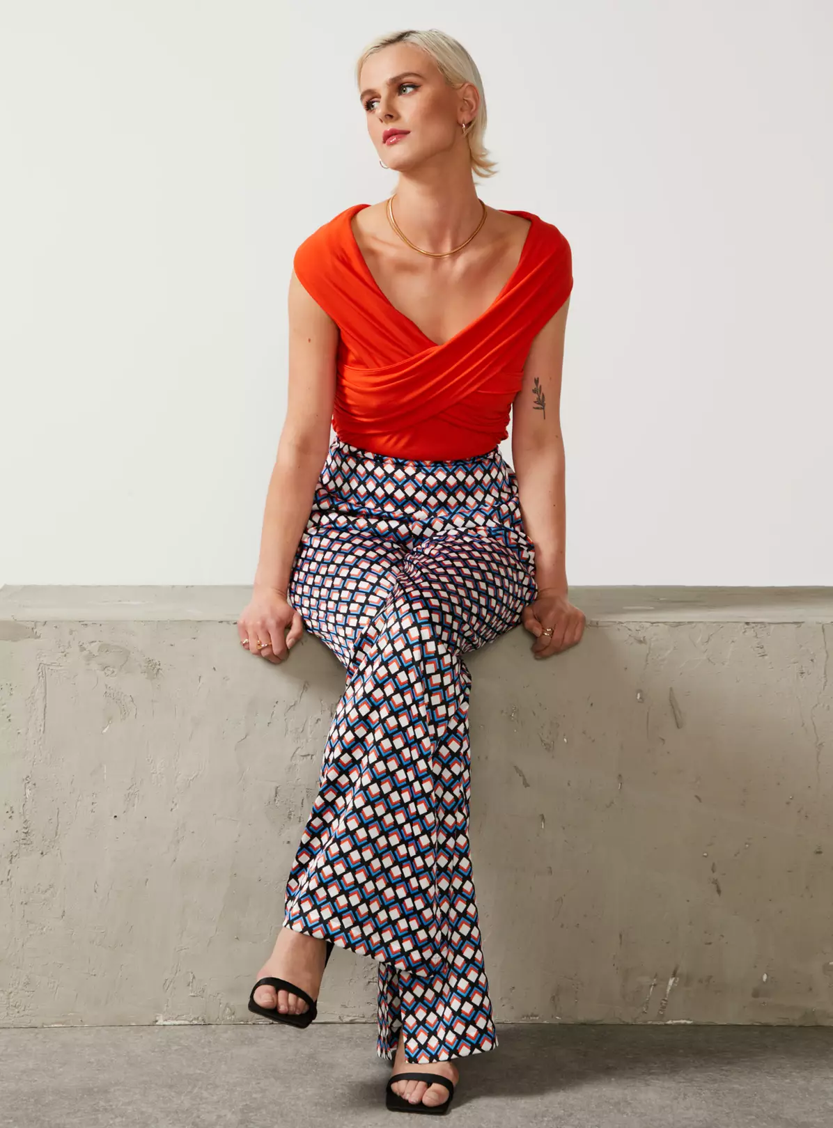 For All The Love Off The Shoulder Bardot Wrap Top 12 3 For All The Love Off The Shoulder Bardot Wrap Top 12 - Image 3