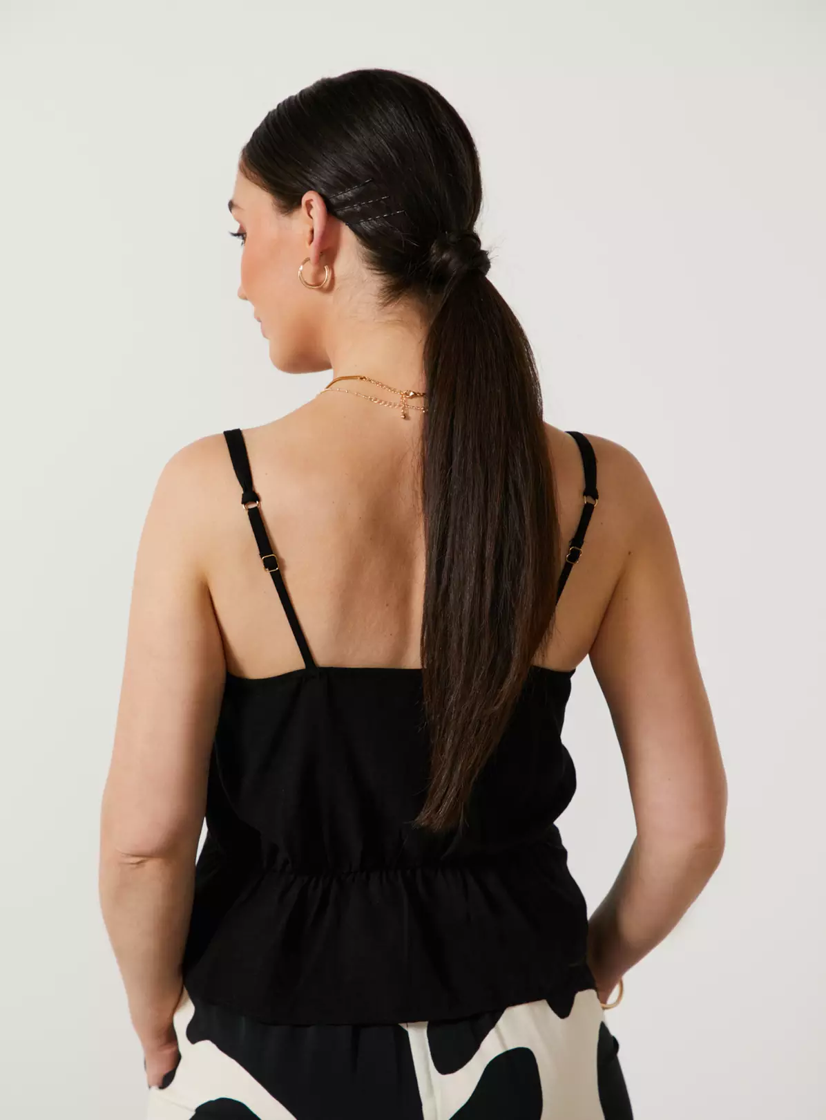 For All The Love Linen Blend Tie Front Cami 18 4 For All The Love Linen Blend Tie Front Cami 18 - Image 4