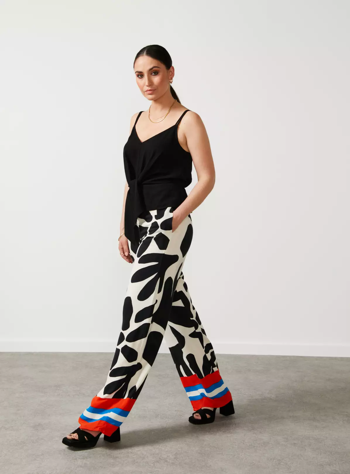 For All The Love Linen Blend Tie Front Cami 18 1 For All The Love Linen Blend Tie Front Cami 18