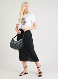 Black Cargo Skirt 16 -Fit In Dress Sales tuc142921497 Black R Z002A