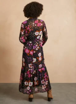 EVERBELLE Crinkle Chiffon Floral Maxi Dress 8 6 EVERBELLE Crinkle Chiffon Floral Maxi Dress 8 -Fit In Dress Sales tuc142973895 Multi20Coloured R Z004A