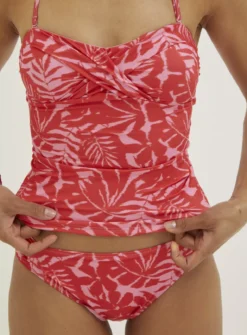 FATFACE Ikat Leaves Tankini Top - 6 9 FATFACE Ikat Leaves Tankini Top - 6 -Fit In Dress Sales tuc143030127 Bright20Pink R Z003A