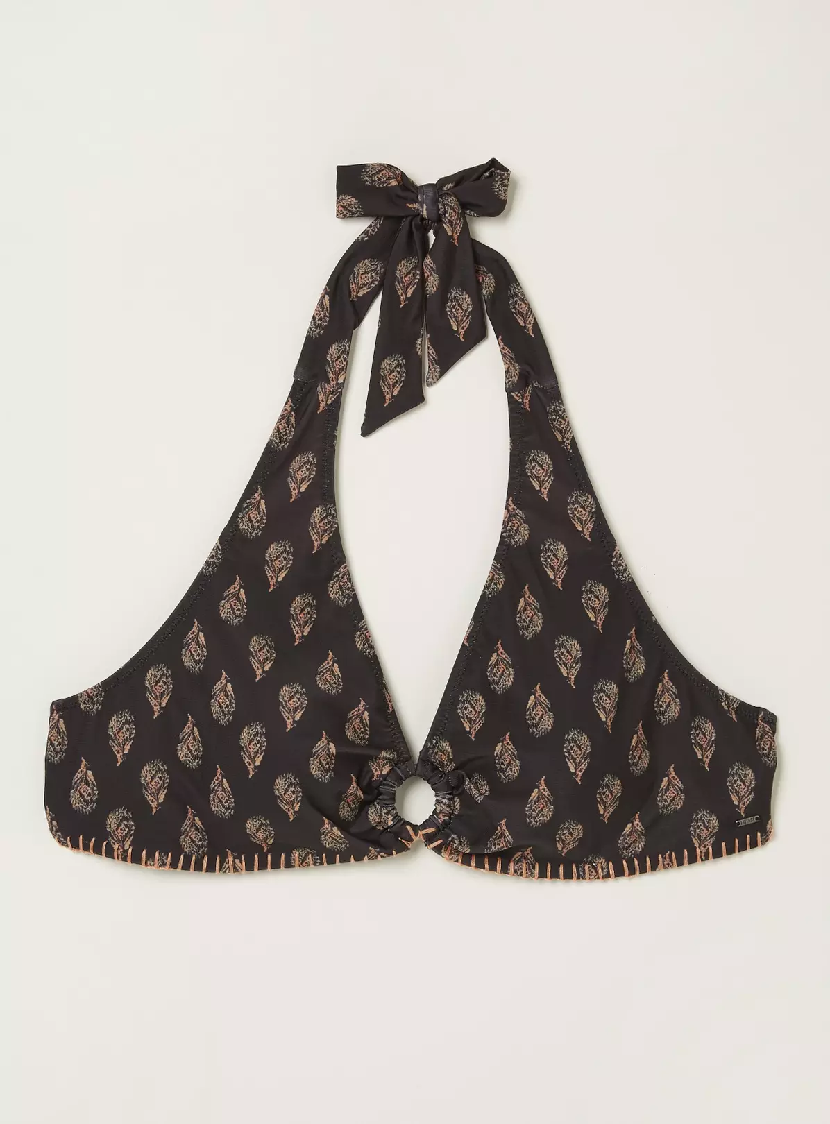 FATFACE Woodblock Bikini Top - 18 3 FATFACE Woodblock Bikini Top - 18 - Image 3